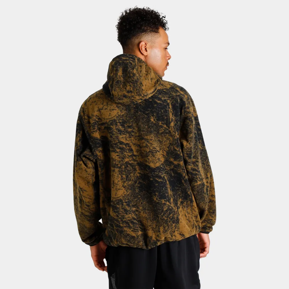 Under Armour Rush animal print jacket in black