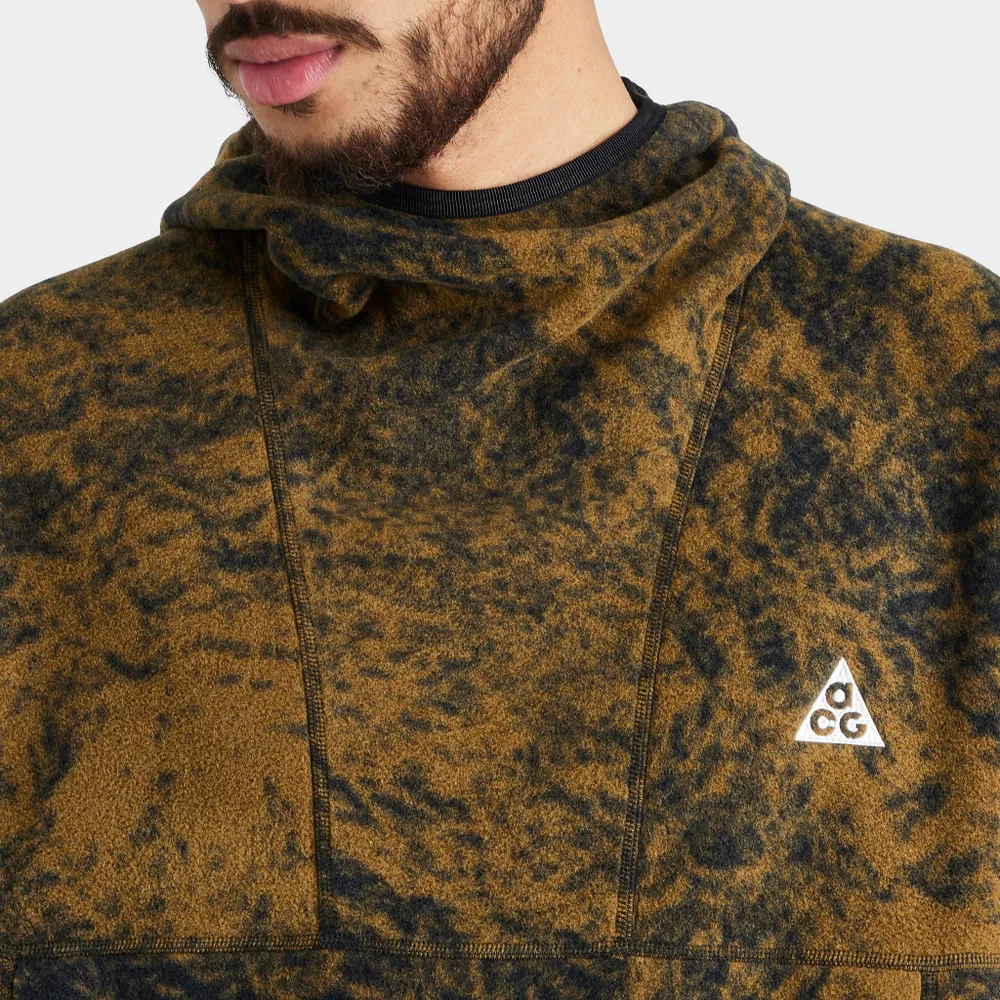 Nike ACG Therma-FIT Wolf Tree Graphic Pullover Hoodie Hazel Rush / Black - Summit White