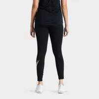 Nike Sportswear Women’s Essential High-Waisted Print Leggings Black / Metallic Red Bronze