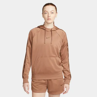 Nike Sportswear Women’s Tape Pullover Hoodie / Archaeo Brown