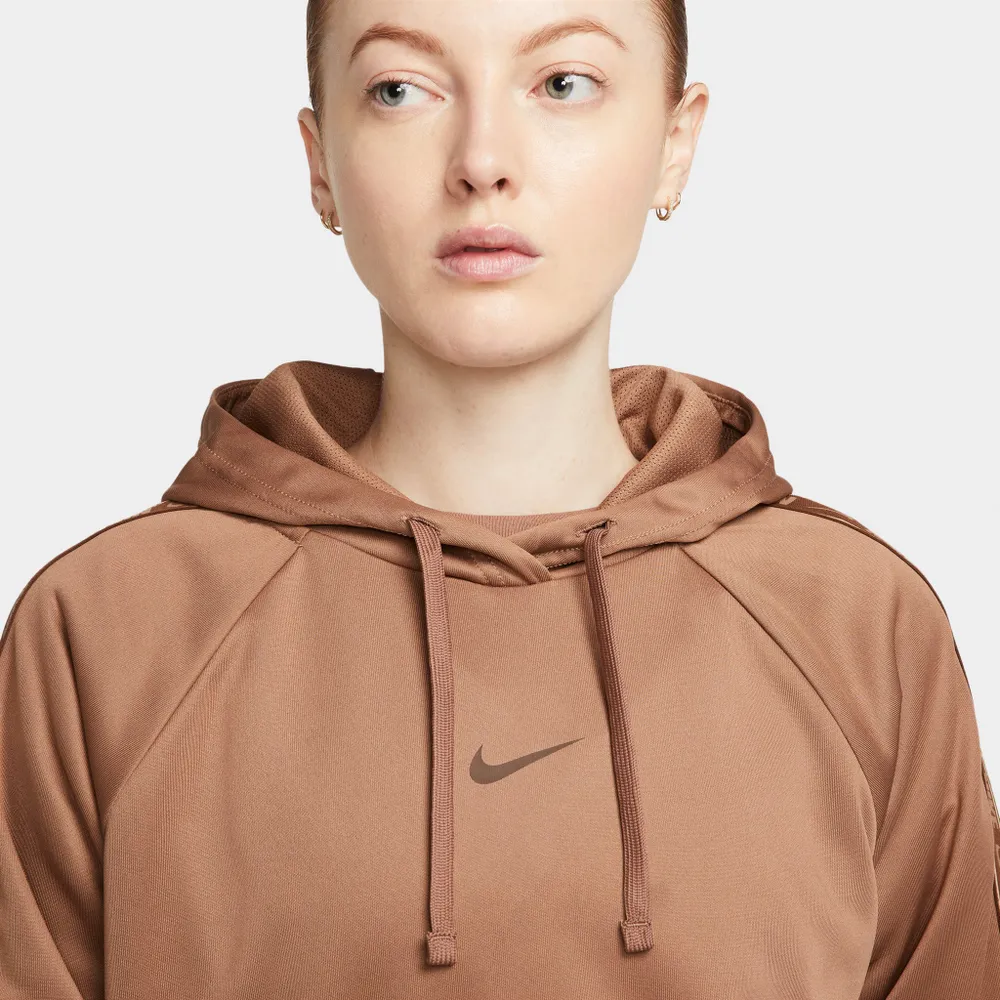 Nike Sportswear Women’s Tape Pullover Hoodie / Archaeo Brown