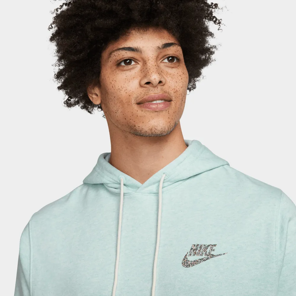 Nike Sportswear Club Fleece Pullover Hoodie Light Green Spark / White