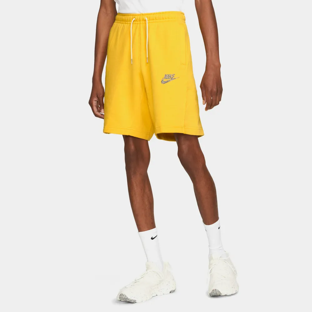 Nike Sportswear Fleece Shorts Vivid Sulfur / White