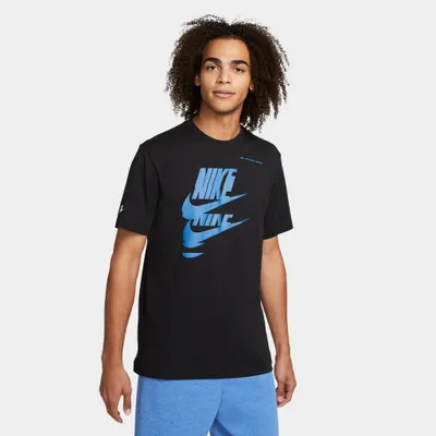 Nike Sportswear Essentials+ T-shirt Black / Dark Marina Blue