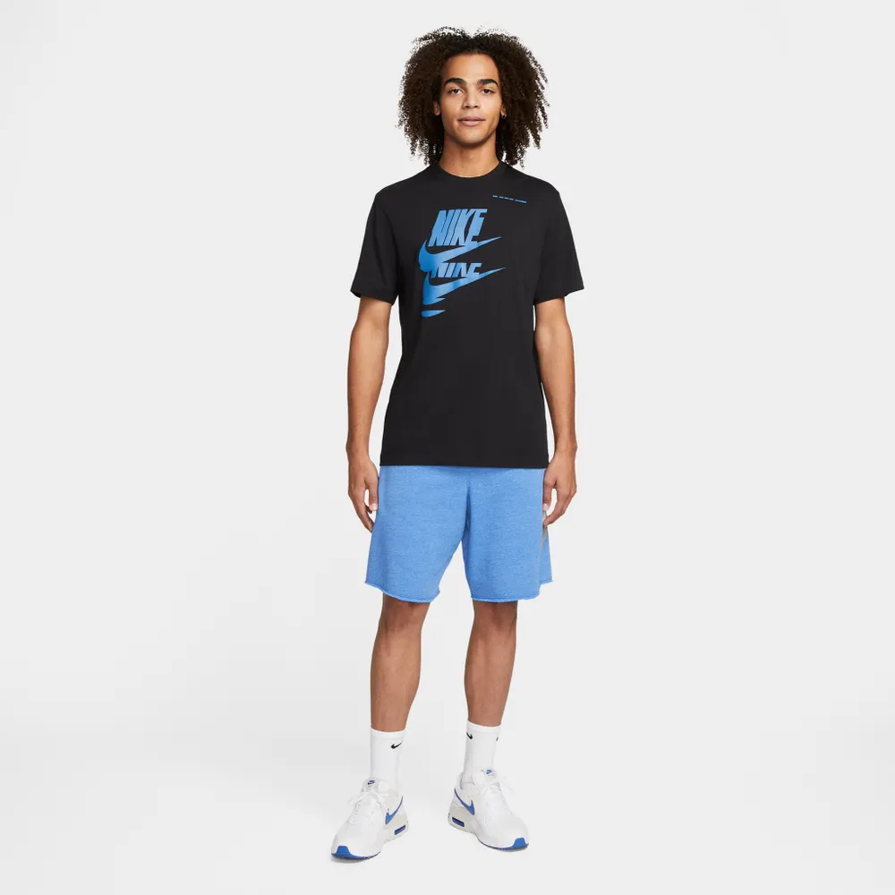 Nike Sportswear Essentials+ T-shirt Black / Dark Marina Blue