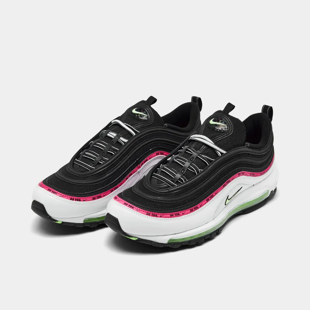 Nike Air Max 97 Black / Lime Glow - White