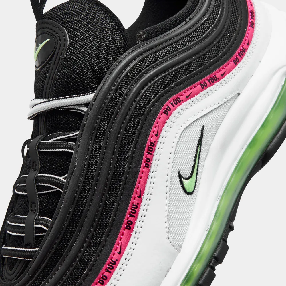 Nike Air Max 97 Black / Lime Glow - White