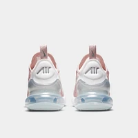 Nike Women's Air Max 270 Pink Oxford / Metallic Silver - White