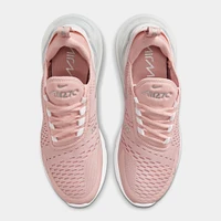 Nike Women's Air Max 270 Pink Oxford / Metallic Silver - White