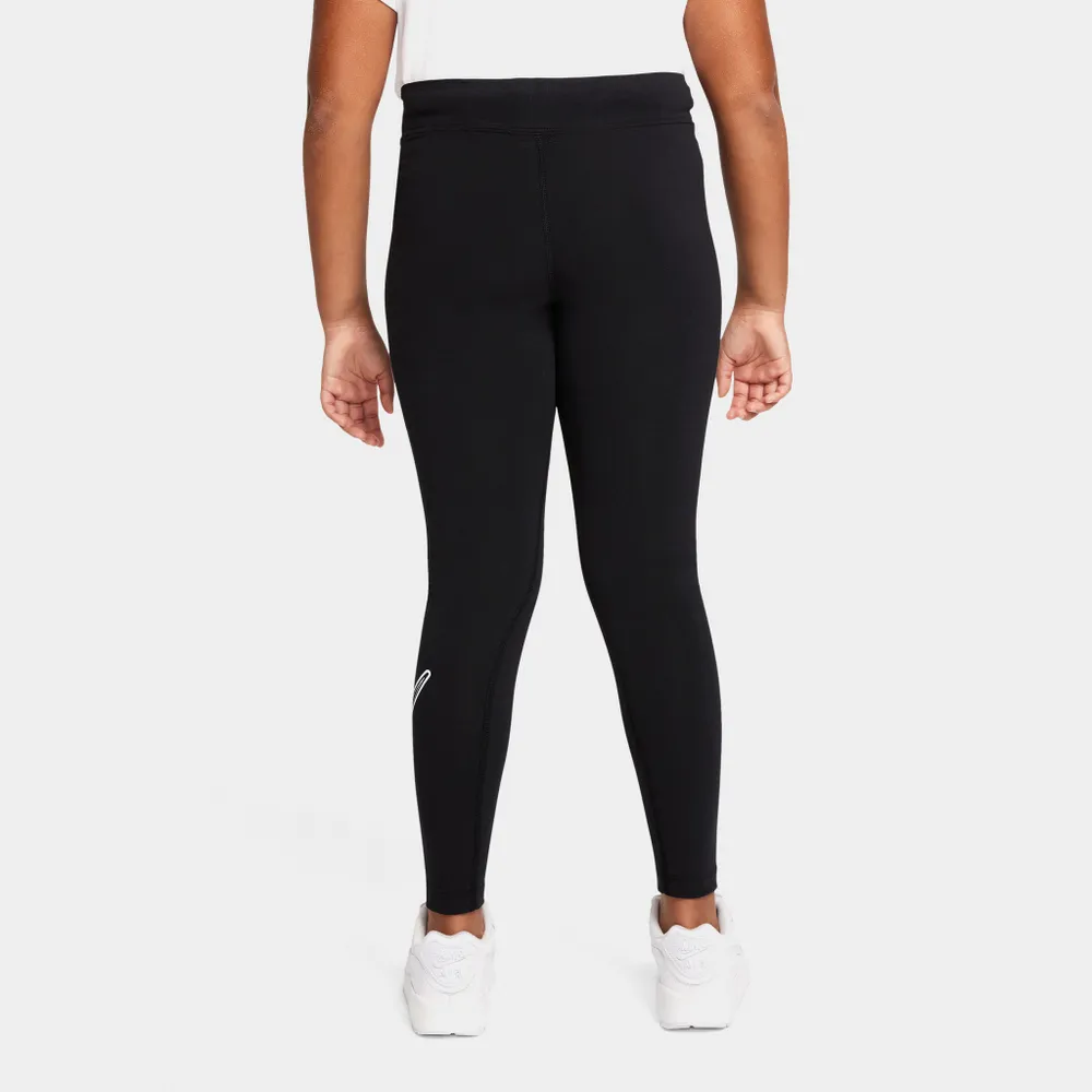 Nike Sportswear Junior Girls’ Essentials Mid-Rise Leggings Black / White