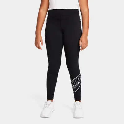 Nike Sportswear Junior Girls’ Essentials Mid-Rise Leggings Black / White