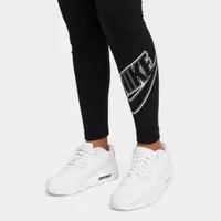 Nike Sportswear Junior Girls’ Essentials Mid-Rise Leggings Black / White