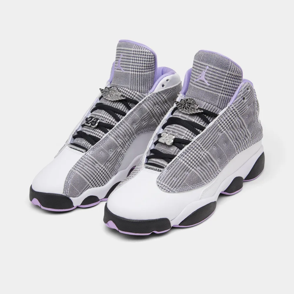 Jordan 13 Retro GS Black / Lilac - White