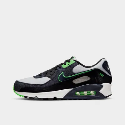 Nike Air Max 90 SE Black / Obsidian - Scream Green