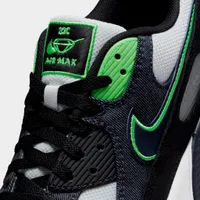 Nike Air Max 90 SE Black / Obsidian - Scream Green