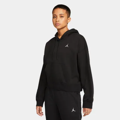 Jordan Women's Essentials Fleece Pullover Hoodie / Black