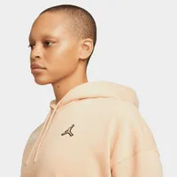 Jordan Women's Essentials Fleece Pullover Hoodie / White Onyx