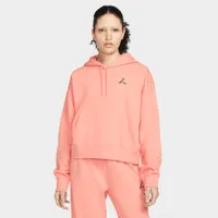 Jordan Women's Essentials Fleece Pullover Hoodie / Light Madder Root