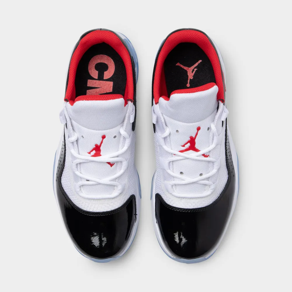 Jordan 11 CMFT Low White / University Red - Black