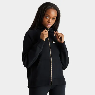 Nike Women’s Sportswear Full-Zip Fleece Hoodie / Black