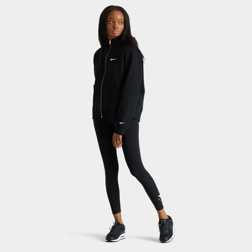 Nike Women’s Sportswear Full-Zip Fleece Hoodie / Black