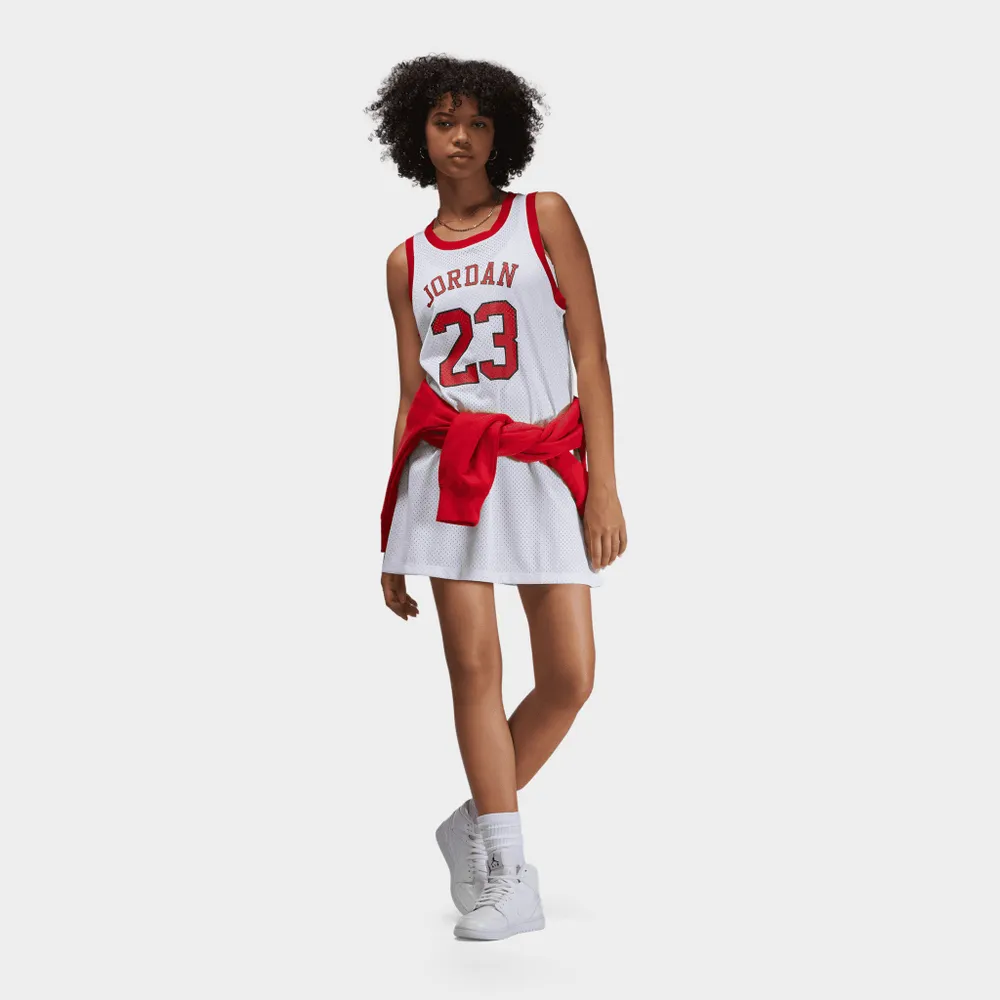 Jordan Women’s (Her)itage Dress White / Gym Red - Black