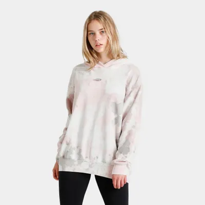 Nike Sportswear Women’s Fleece Pullover Hoodie Moon Fossil / Light Soft Pink - Oxford