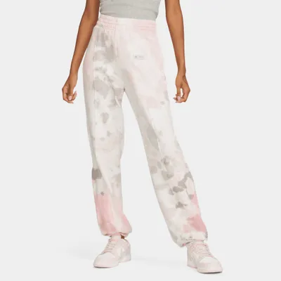 Nike Sportswear Women’s Fleece Pants Moon Fossil / Light Soft Pink - Oxford