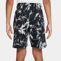 Nike Junior Boys’ Sportswear Printed French Terry Shorts / Black