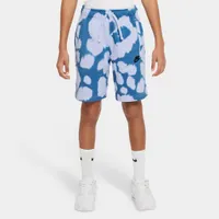 Nike Junior Boys’ Printed French Terry Shorts Light Marine / Black