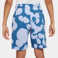 Nike Junior Boys’ Printed French Terry Shorts Light Marine / Black