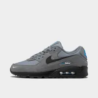 Nike Air Max 90 Smoke Grey / Light Photo Blue - Metallic Silver