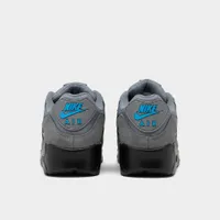 Nike Air Max 90 Smoke Grey / Light Photo Blue - Metallic Silver