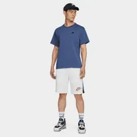 Nike Sportswear Hybrid French Terry Shorts White / Mystic Navy - University Red