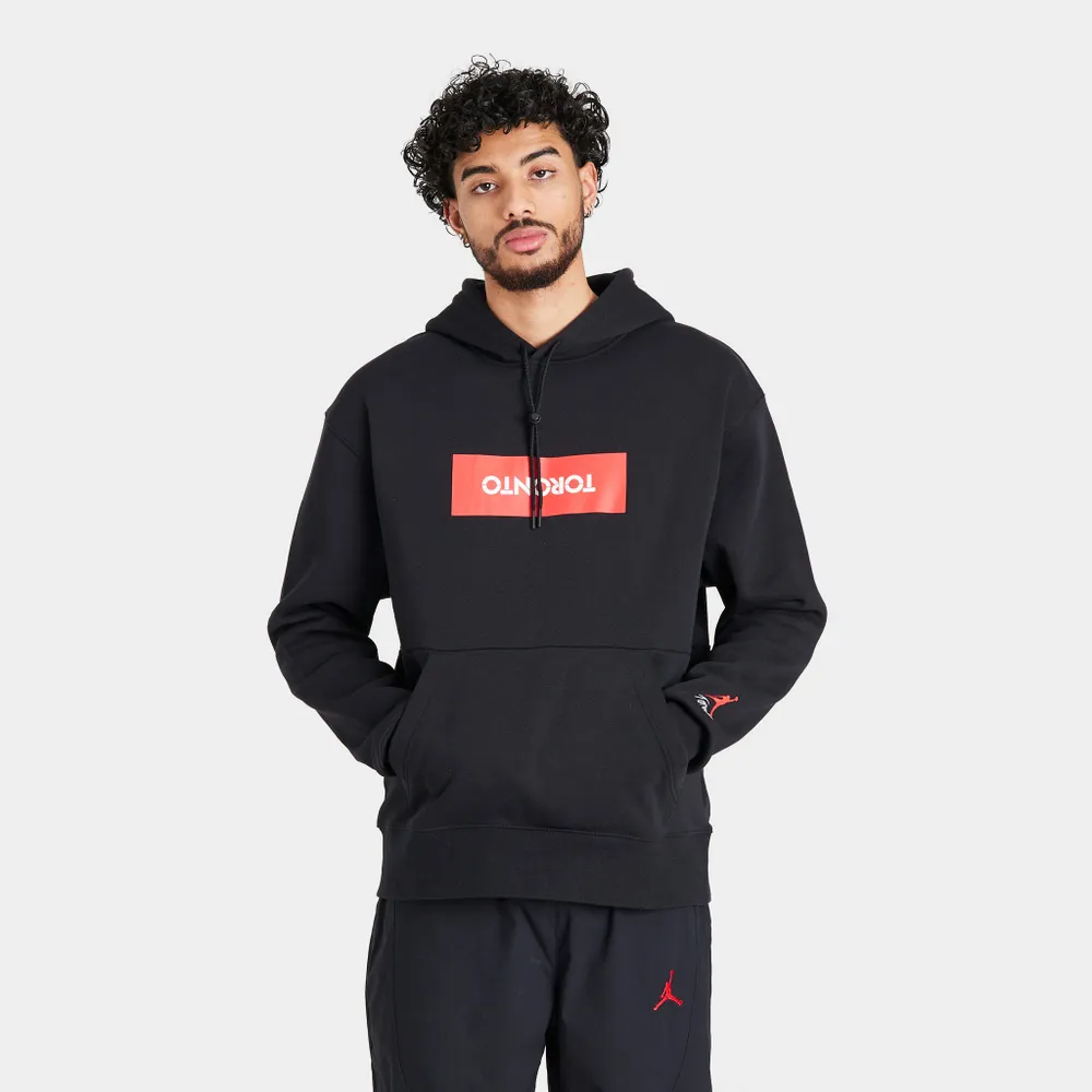 Jordan Toronto Graphic Pullover Hoodie / Black