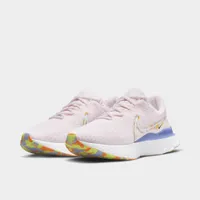 Nike Women’s React Infinity Run Flyknit 3 Premium Light Soft Pink / White - University Gold