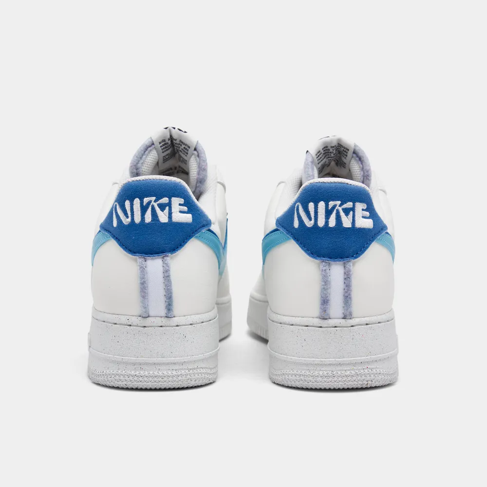 Nike GS Air Force 1 LV8 Sail/Blue Chill-Medium Blue