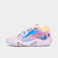 Nike PG 6 White / Lt Photo Blue - Soft Pink