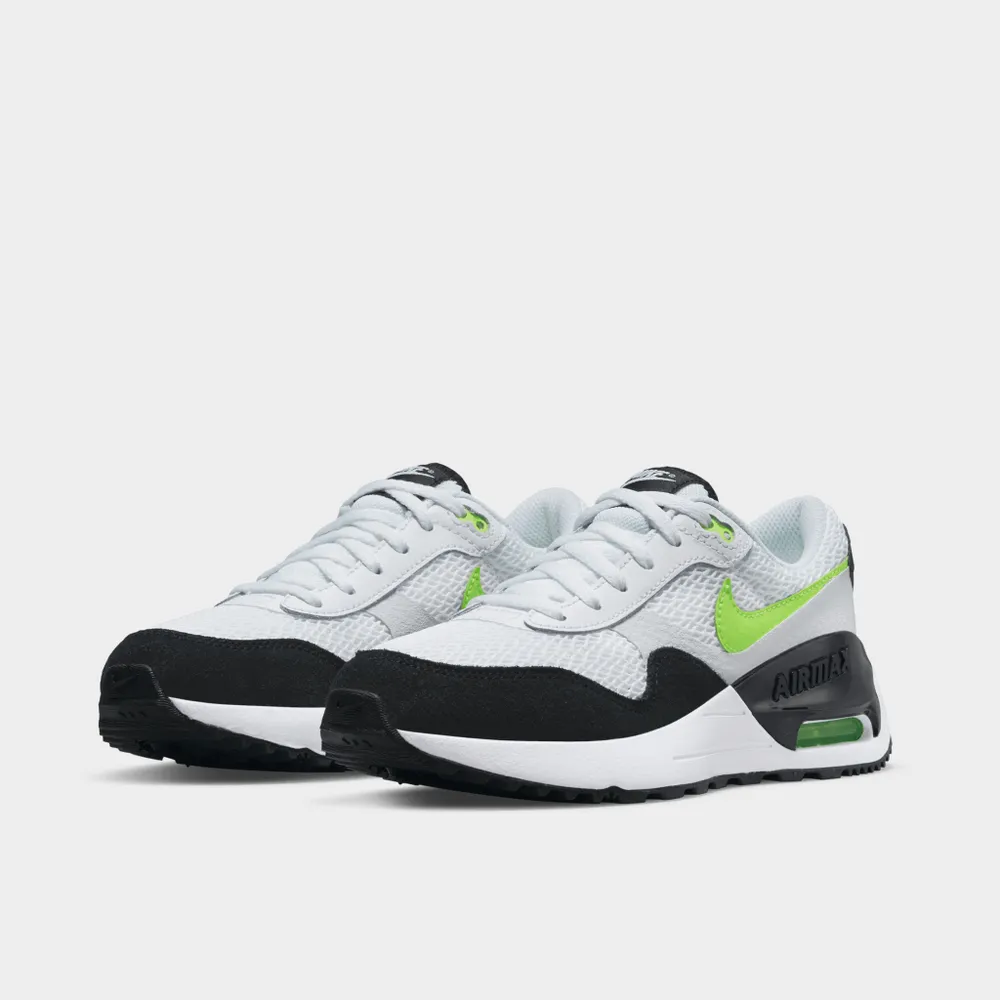 Nike Air Max SYSTM GS White / Black - Volt