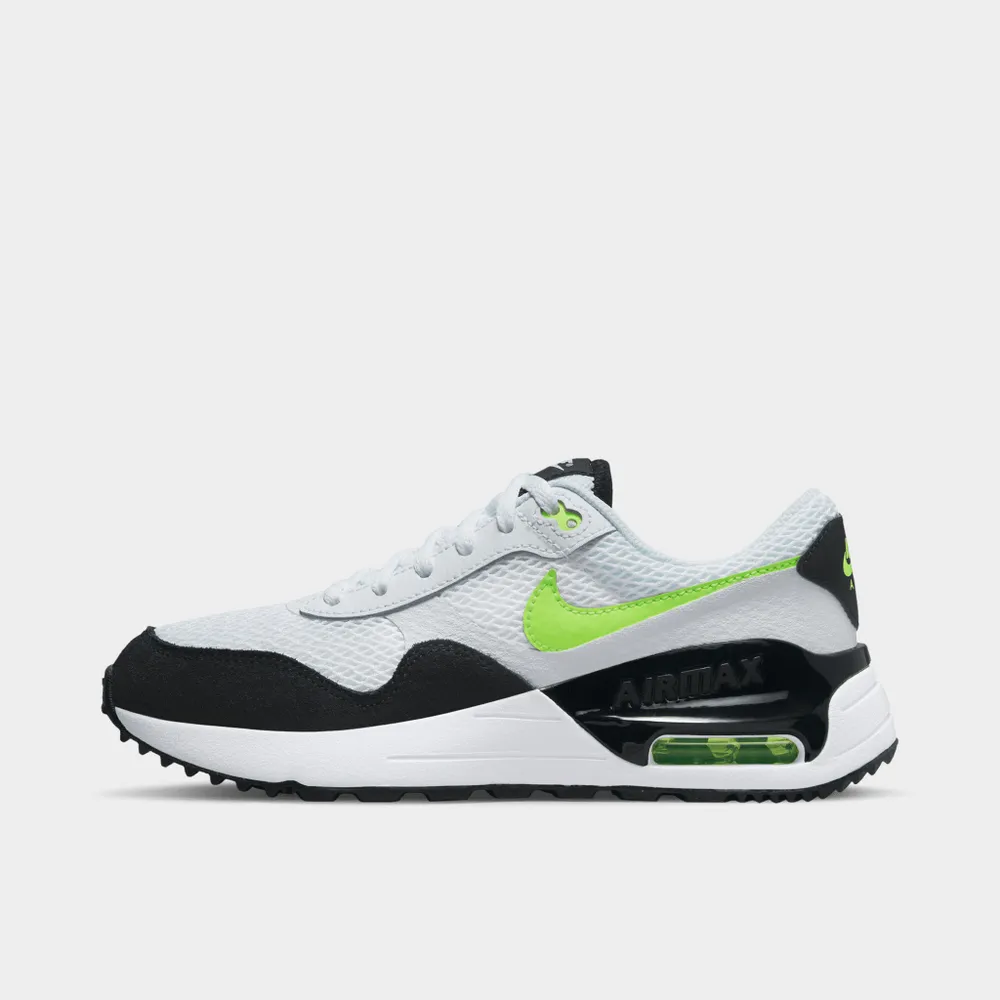 Nike Air Max SYSTM GS White / Black - Volt