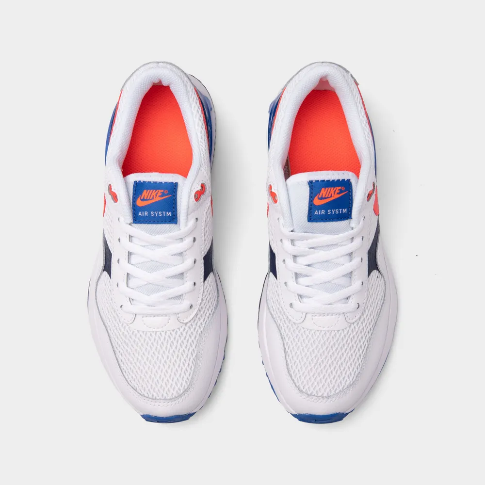 Nike Air Max SYSTM GS White / Bright Crimson - Midnight Navy