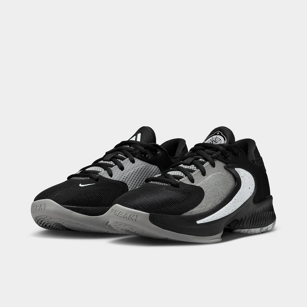 Nike Freak 4 GS Black / White - Light Smoke Grey