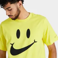 Nike Sportswear Smile T-shirt Yellow Strike / Black