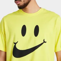 Nike Sportswear Smile T-shirt Yellow Strike / Black