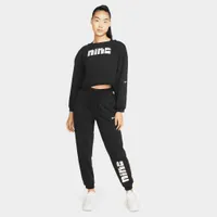 Nike Women’s Fleece Training Sweatshirt / Black