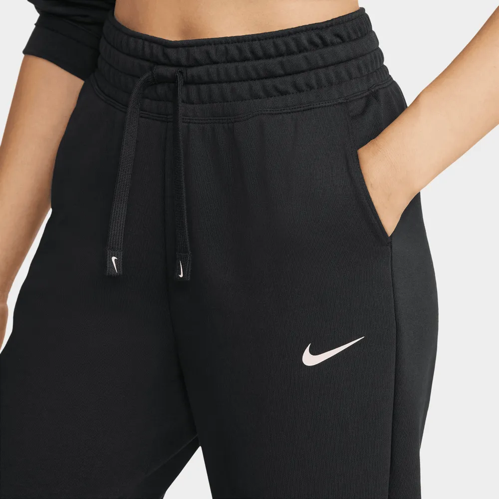 Nike Women's Dri-Fit Obsessed French Terry Training Pants-Black