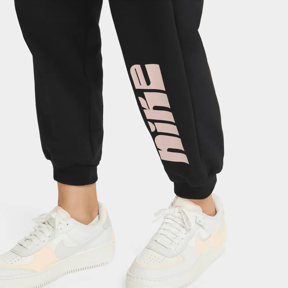 Nike Sportswear Women's Club Fleece Mid-Rise Pants / Black