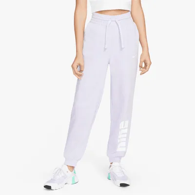 Nike Women’s French Terry Training Pants / Pure Violet