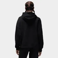 Jordan Women's Brooklyn Fleece Pullover Hoodie Black / White