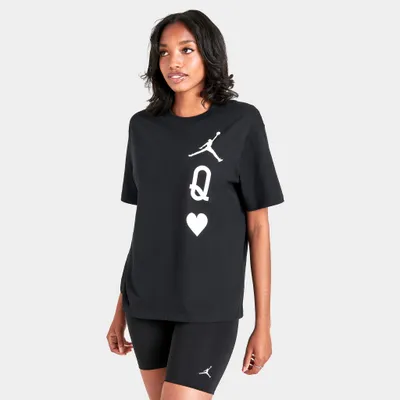 Jordan Women’s Queen of Hearts T-shirt / Black